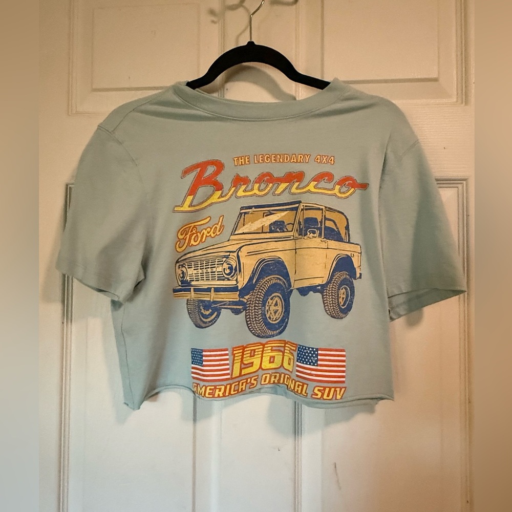Ford Bronco Tee - Light Blue
